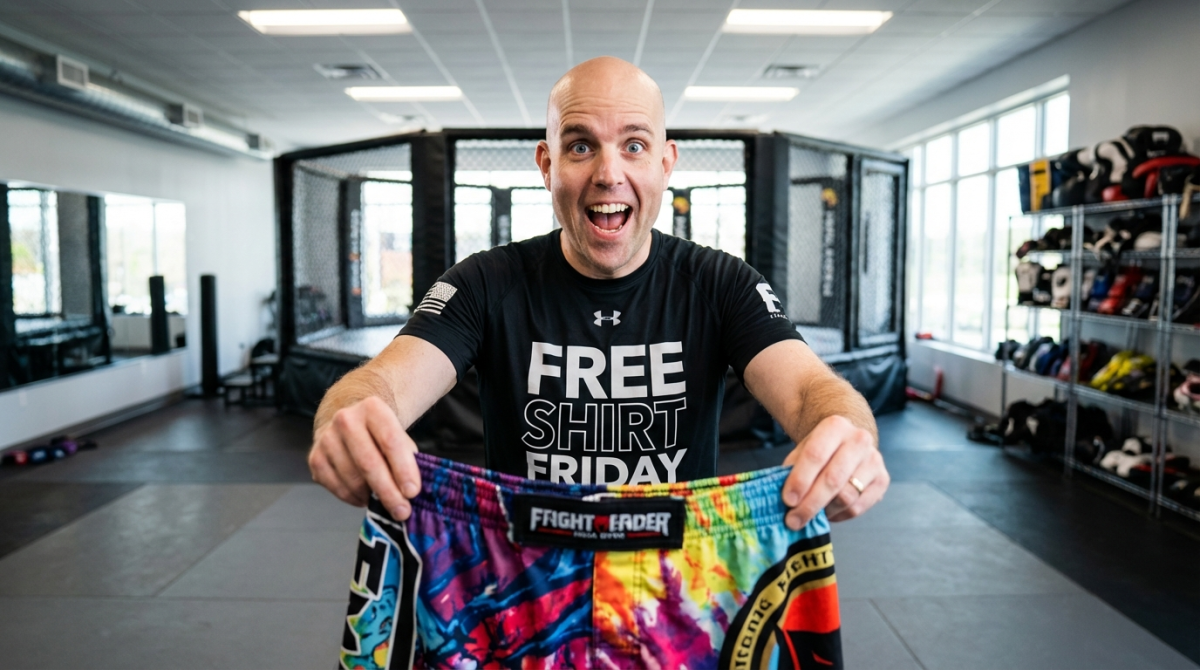 MMA Shorts - Free Shirt Friday