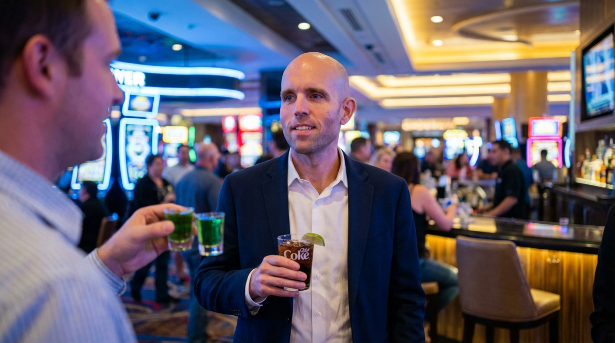 My First Conference....  Sober