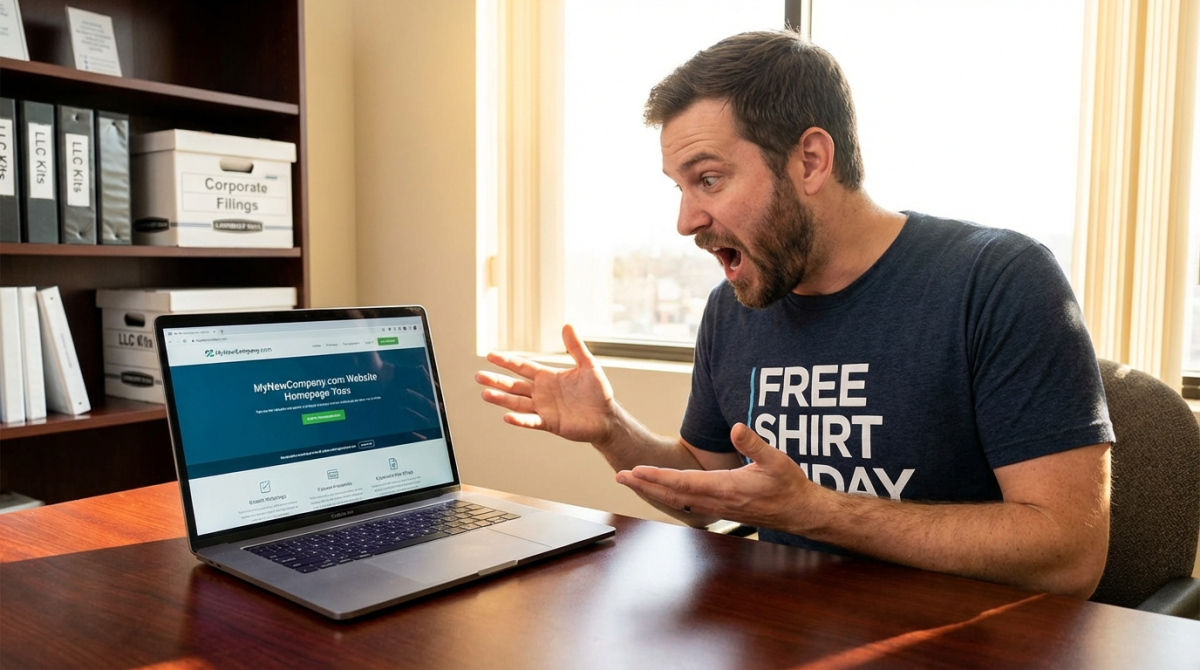 My New Company - Free Shirt Friday