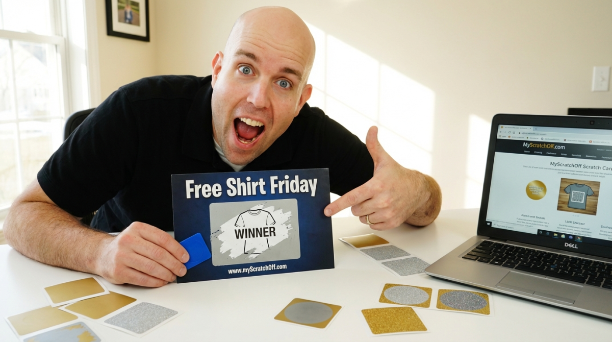 My Scratch Off - Free Shirt Friday