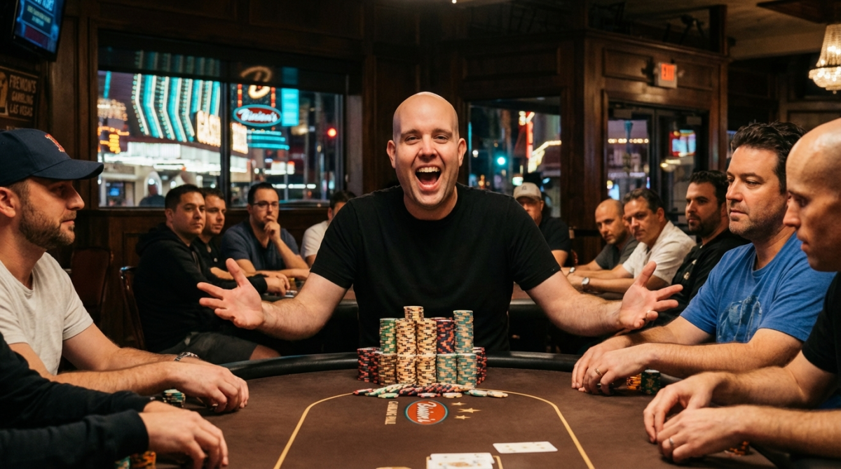 Our Private Table At Binions