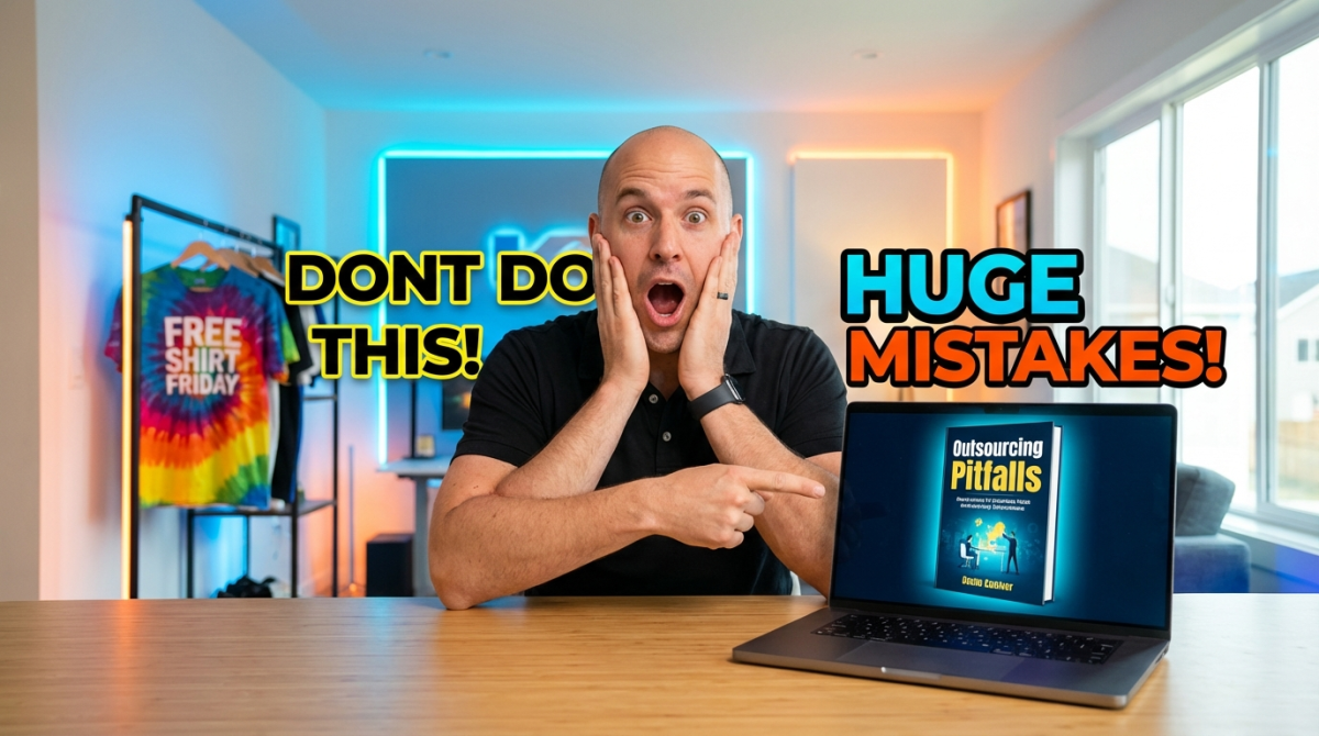 Outsourcing Pit Falls - Free Shirt Friday