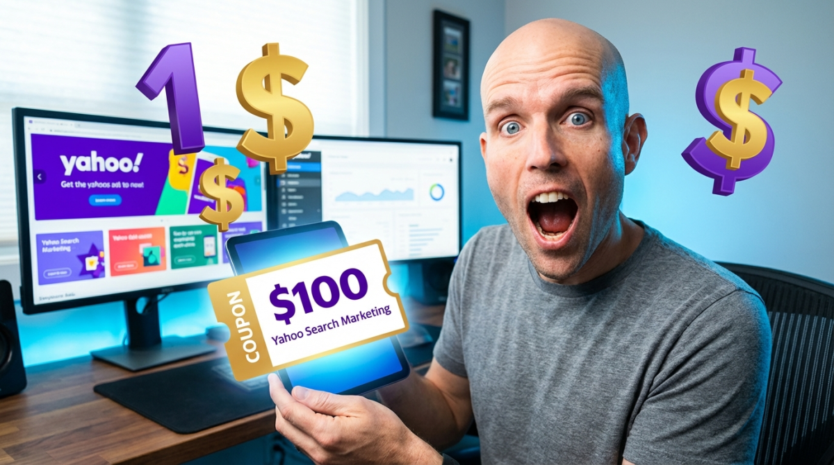 Yahoo Search Marketing 100$ Coupon