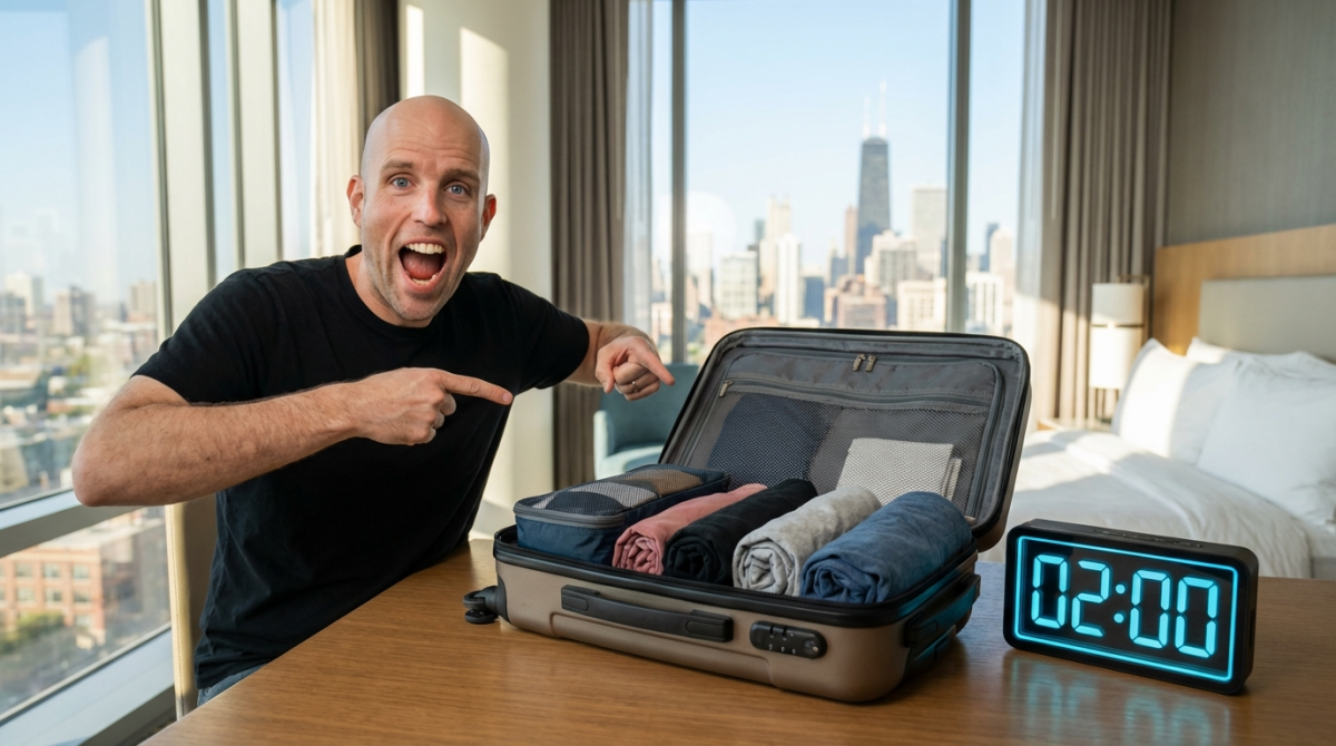 Pack like a pro in 2 minutes