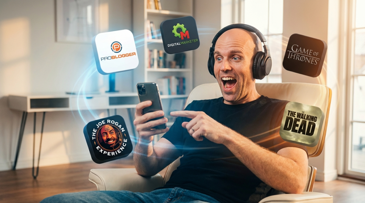 Podcasts I listen to