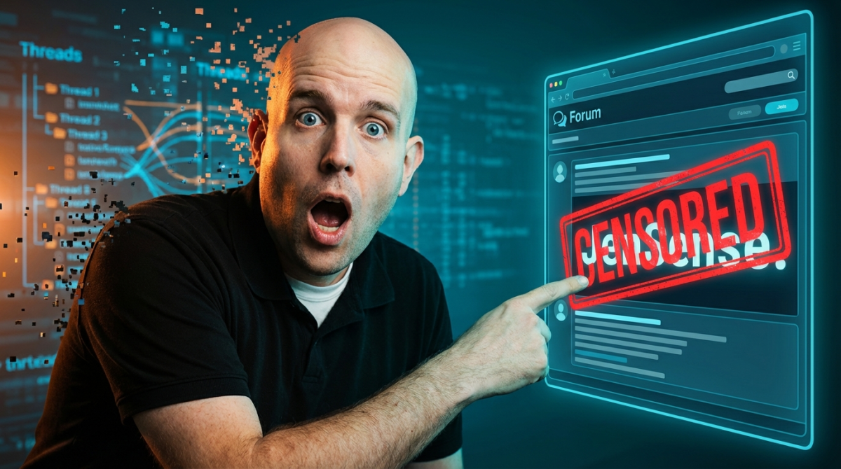 Reason 423 why webmasterworld is dying a fast death