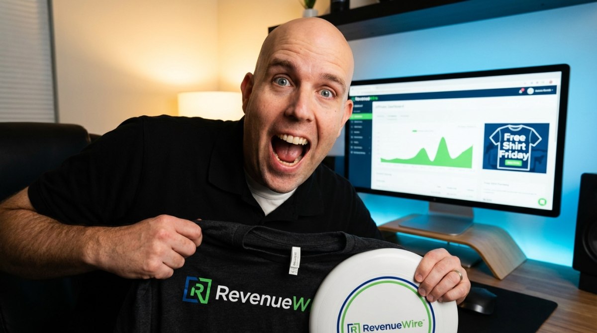 Revenue Wire - Free Shirt Friday