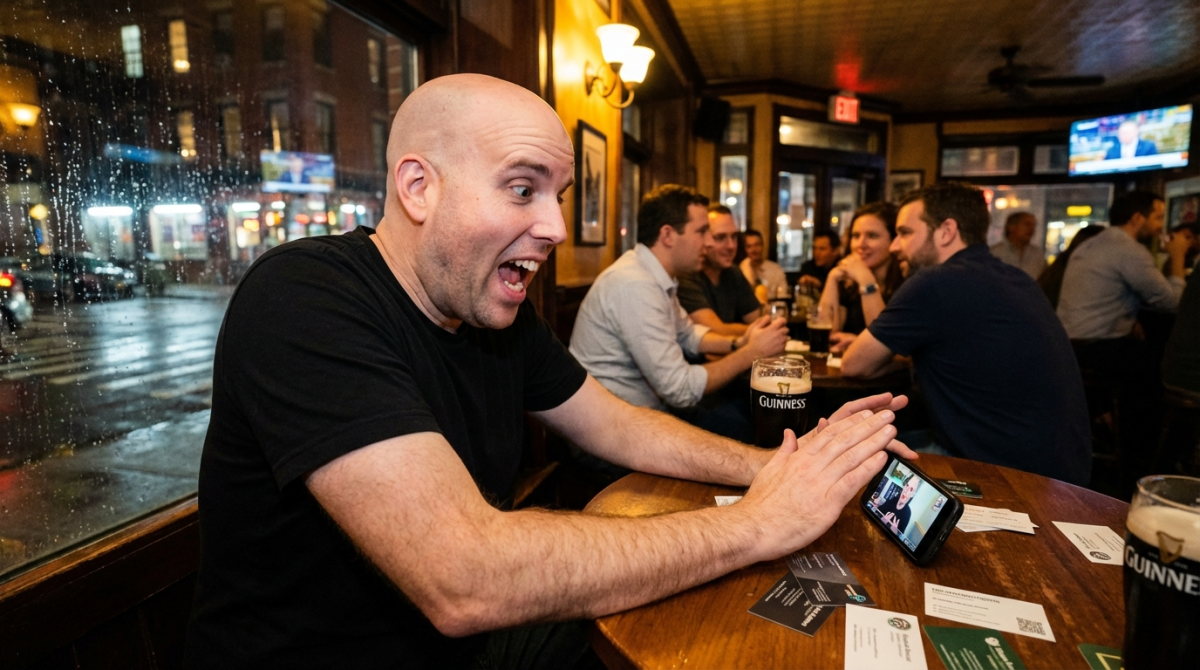 Saw NYC, Interviewed by Jensense, Got Blitzed in a Irish Pub