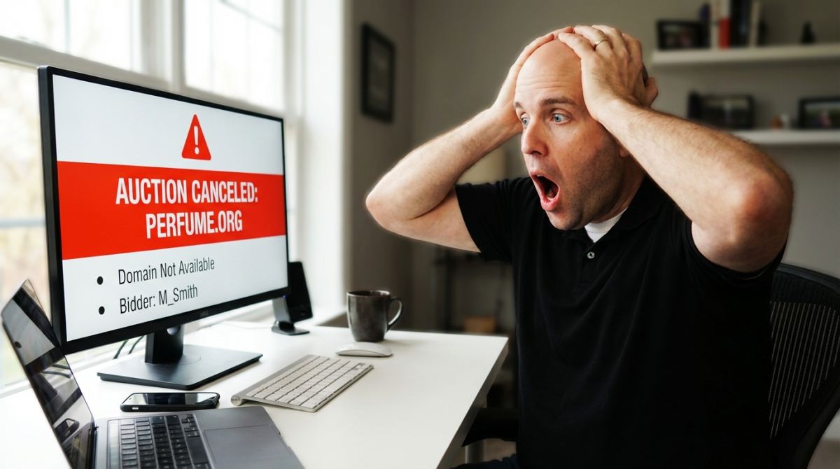 Sedo Not The Company I thought it was... Perfume.org canceled