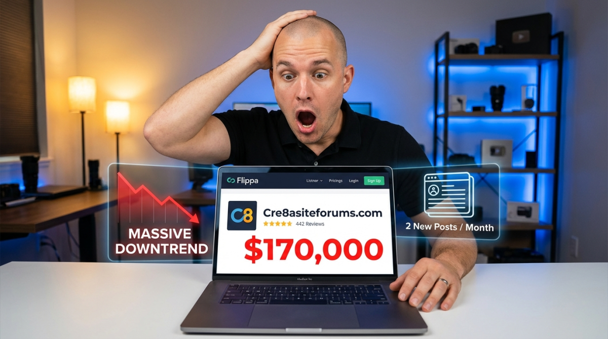 SEO staple Cre8asiteforums for sale for 170k but what's it really worth?