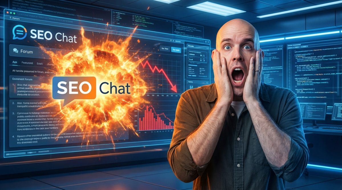 Seochat forums nuked from Google index