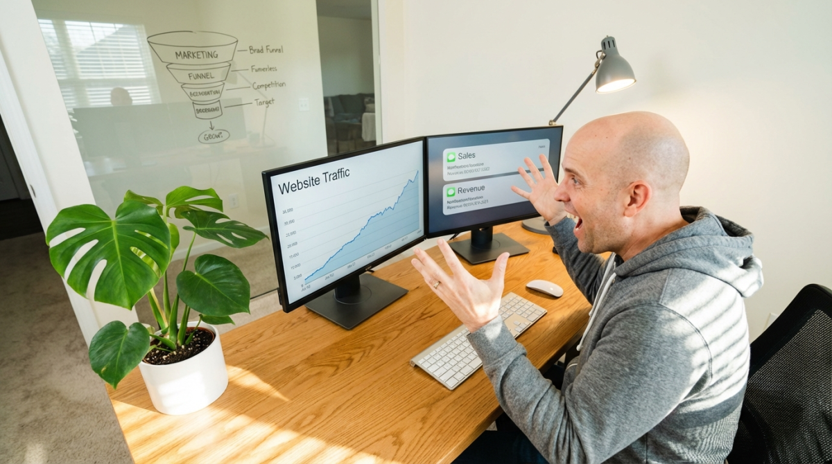 Should You Build Traffic Before Selling On Your Website?