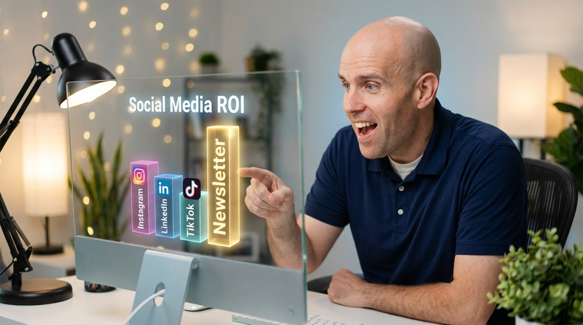 My social ROI by network