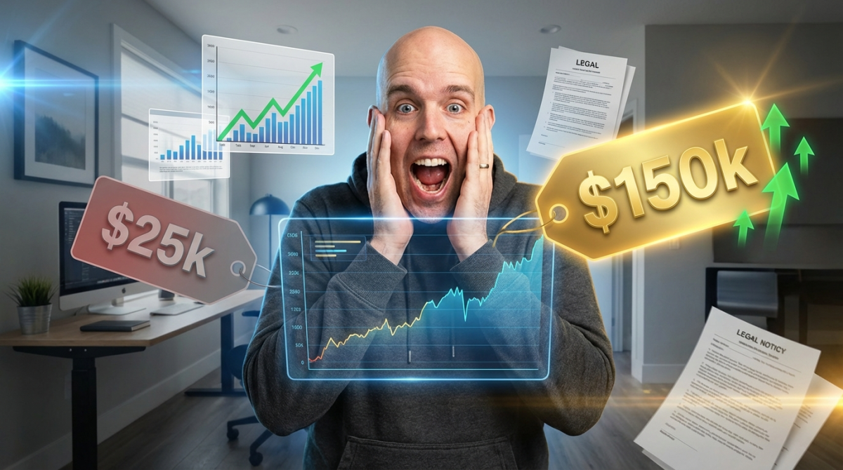 How I sold A website for 150k that I couldn't for 25k