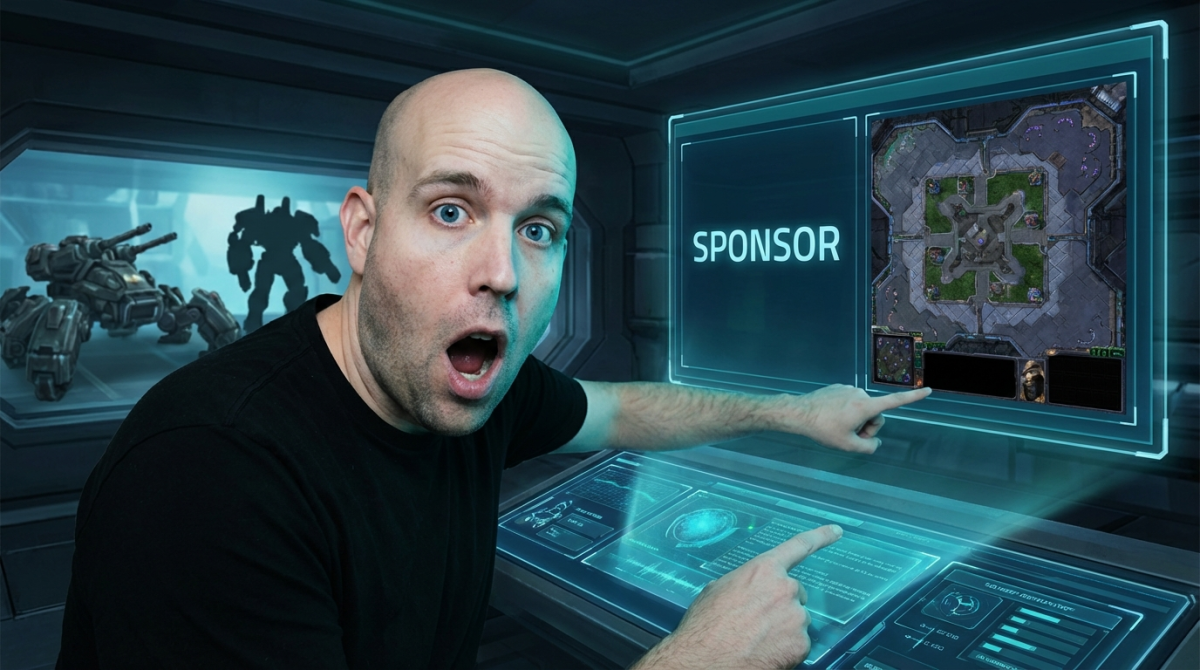 Sponsoring Squadtd - Some out of the box StarCraft marketing
