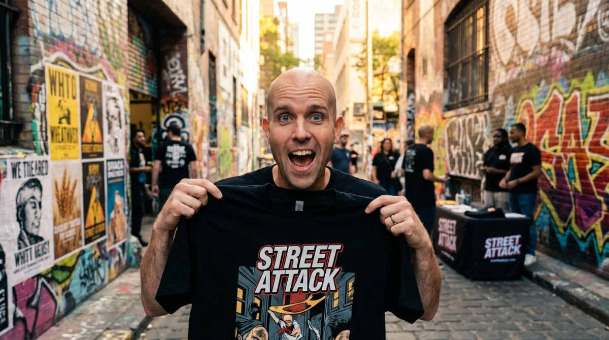 Street Attack – Free Shirt Friday