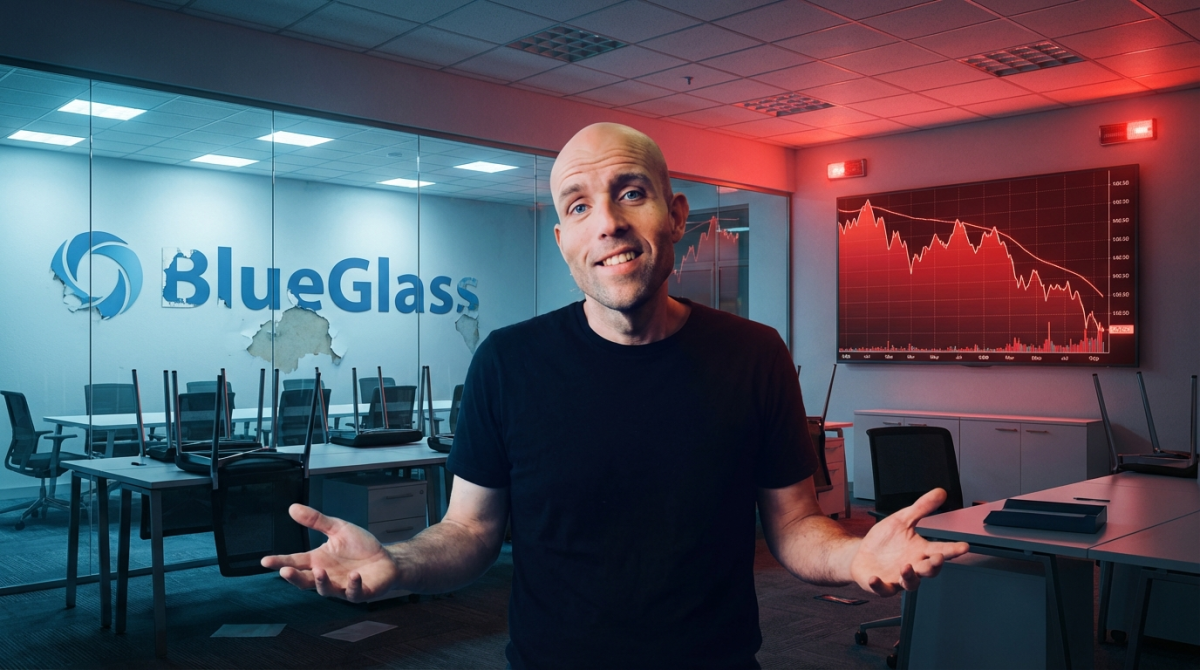 BlueGlass Shake Out From My Sources And Perspective