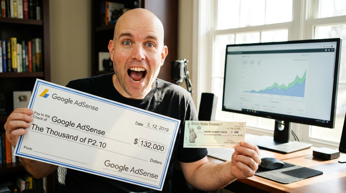 The Iconic Google AdSense Check and My 10 Year Journey After