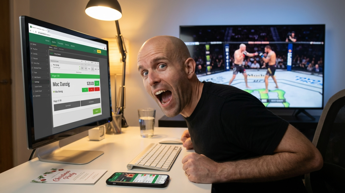 The Ultimate Fighter 6 Finale - Betting Danzig Big