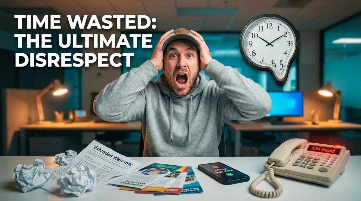 The Value Of Time and How Much People Disrespect It.