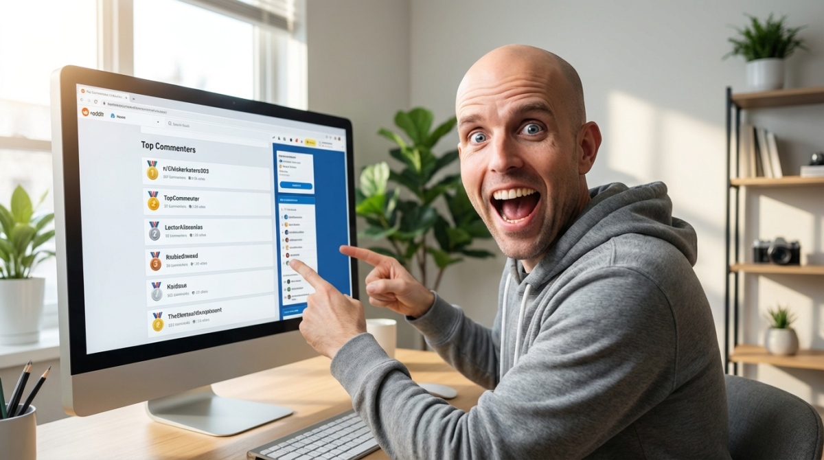 Top Commenters On The SideBar