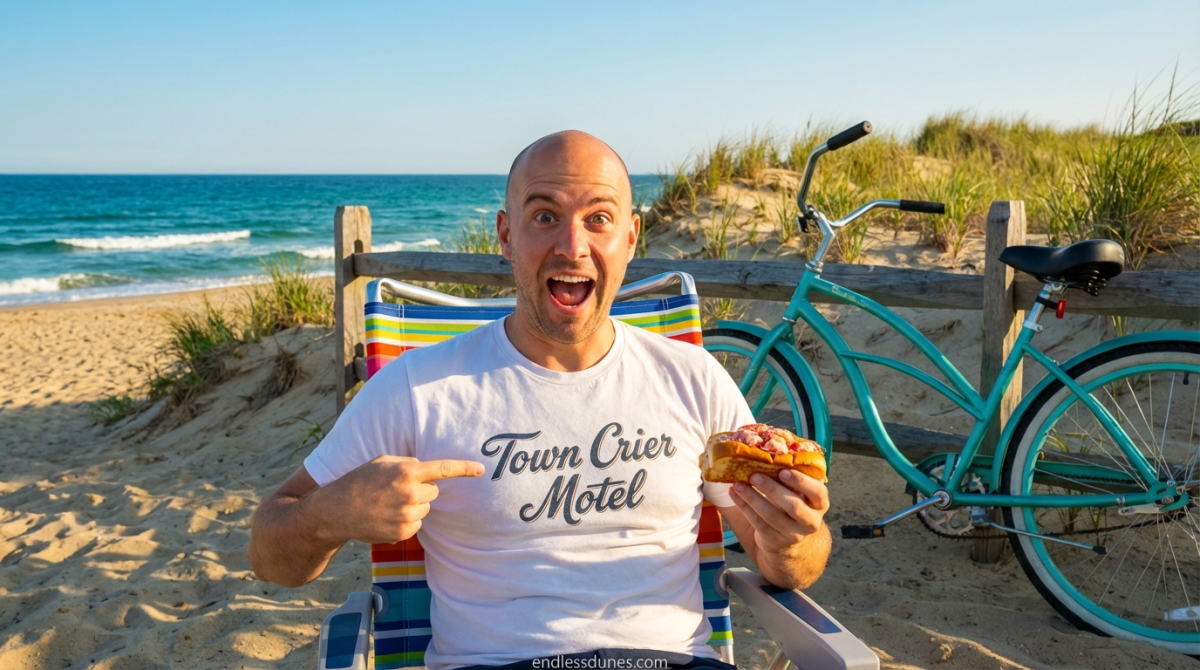 Town Crier Motel - Free Shirt Friday