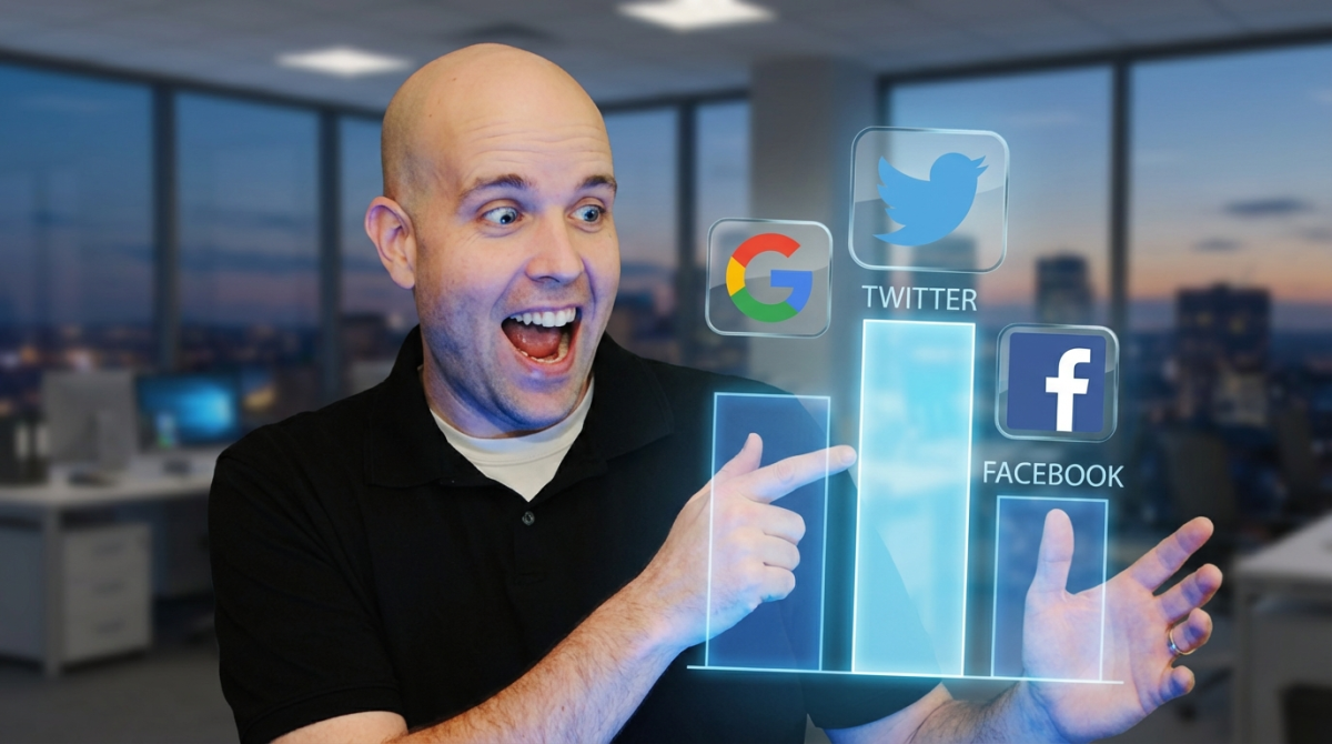 Google Twitter and Facebook Rankings