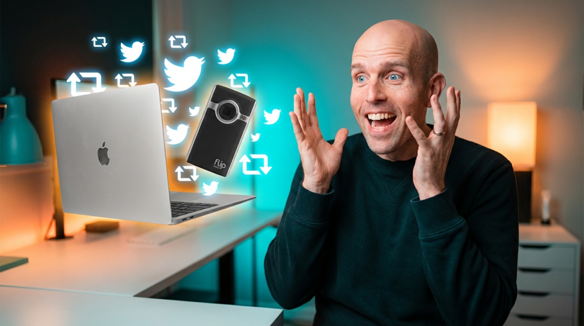 Twitter Flip Mino HD & MacBook AIR Giveaway