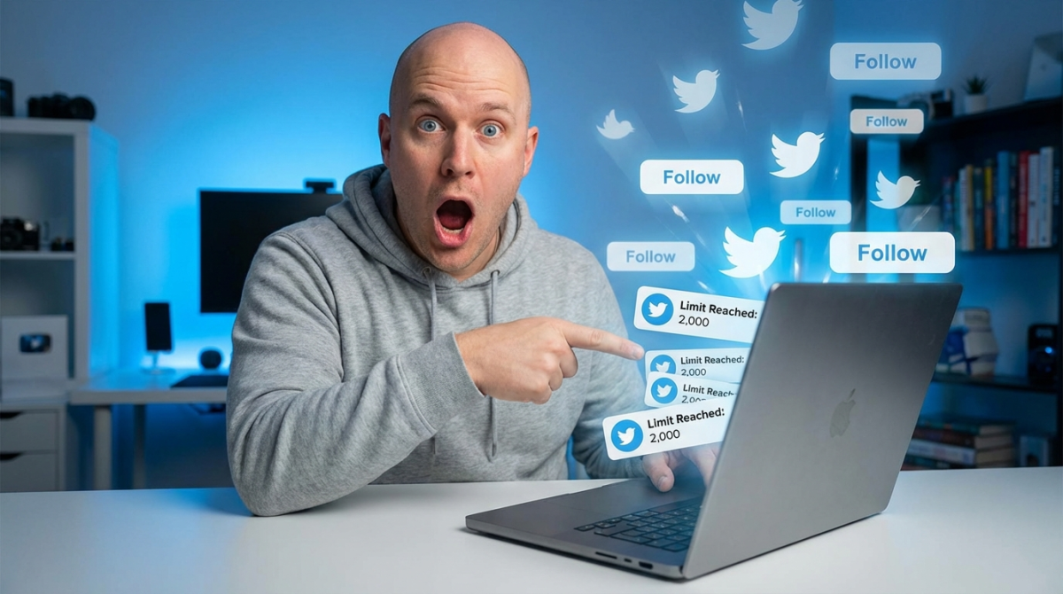Twitter Sets 2000 Follower Limitation
