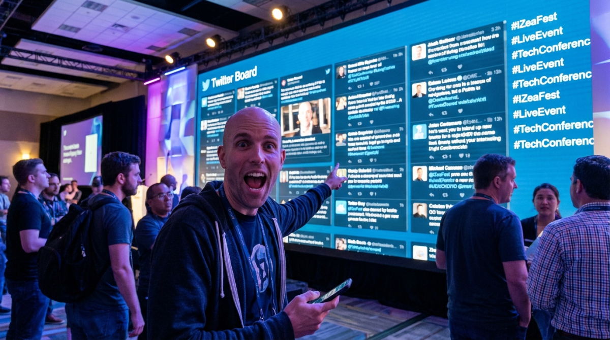 Twitter So Changes The Dynamic Of A Conference