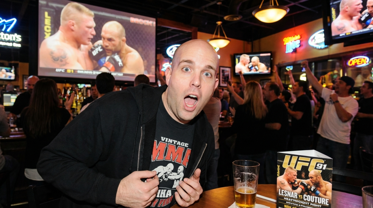 ufc91 Randy Couture vs Brock Lesnar