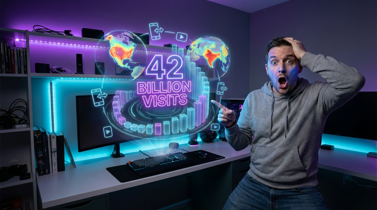 Ulitimate traffic bait - Internet Porno Stats