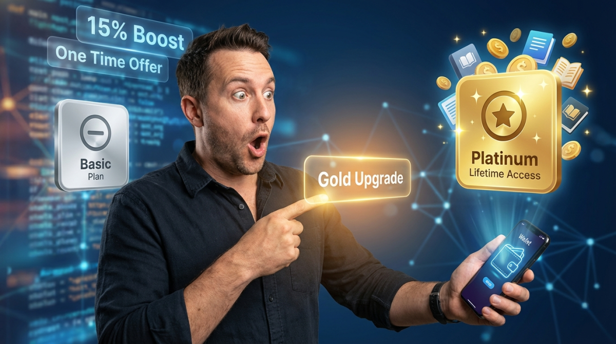 Upselling - The why, the where, the how