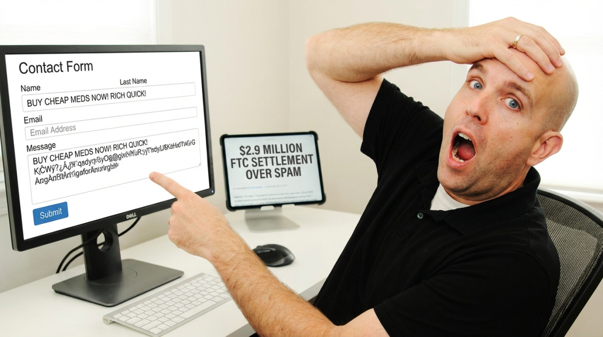 Mark Brown At ValueClick Fails At Spamming Contact Forms