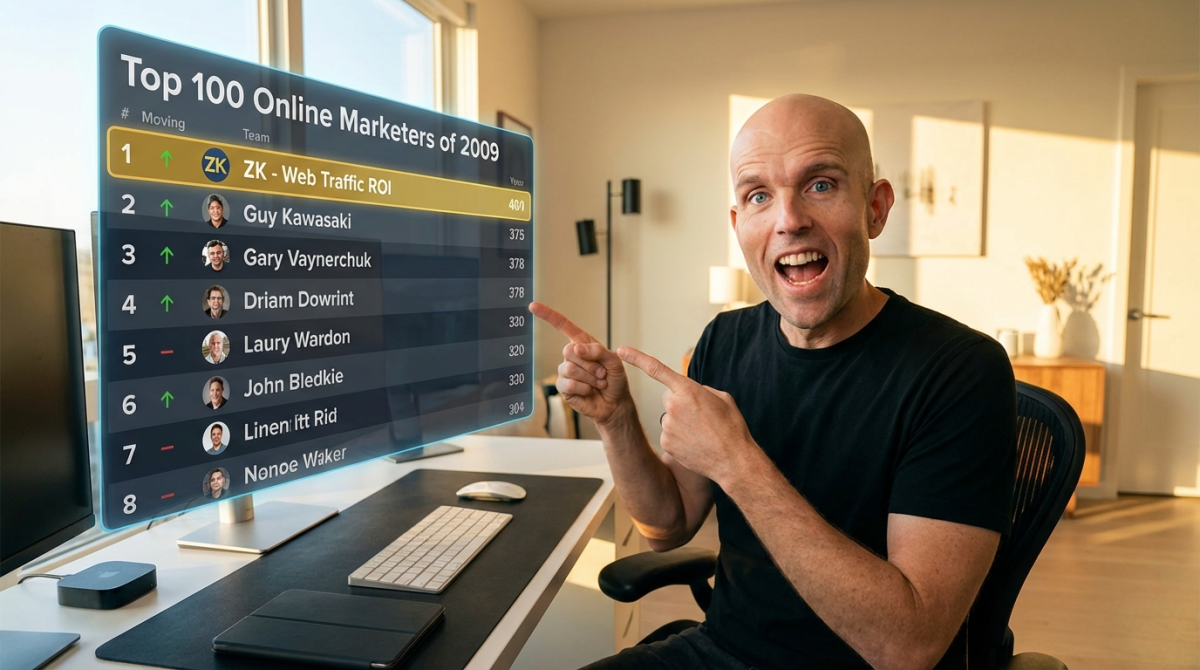 Vote For ZK! webtrafficroi  Best Internet Marketer 2009