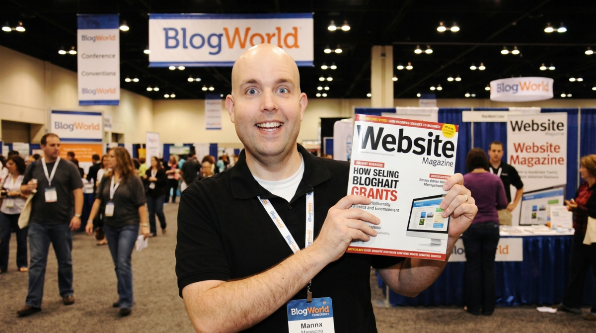 Website Magazine At Blogworld