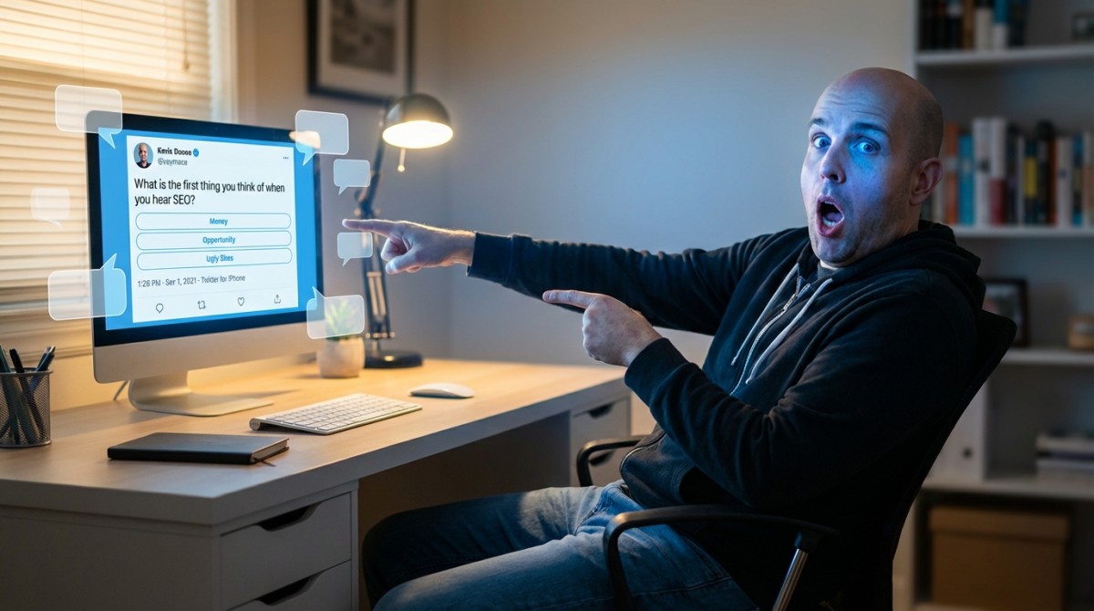 What Do You Think Of When You Hear SEO - Twitter Poll