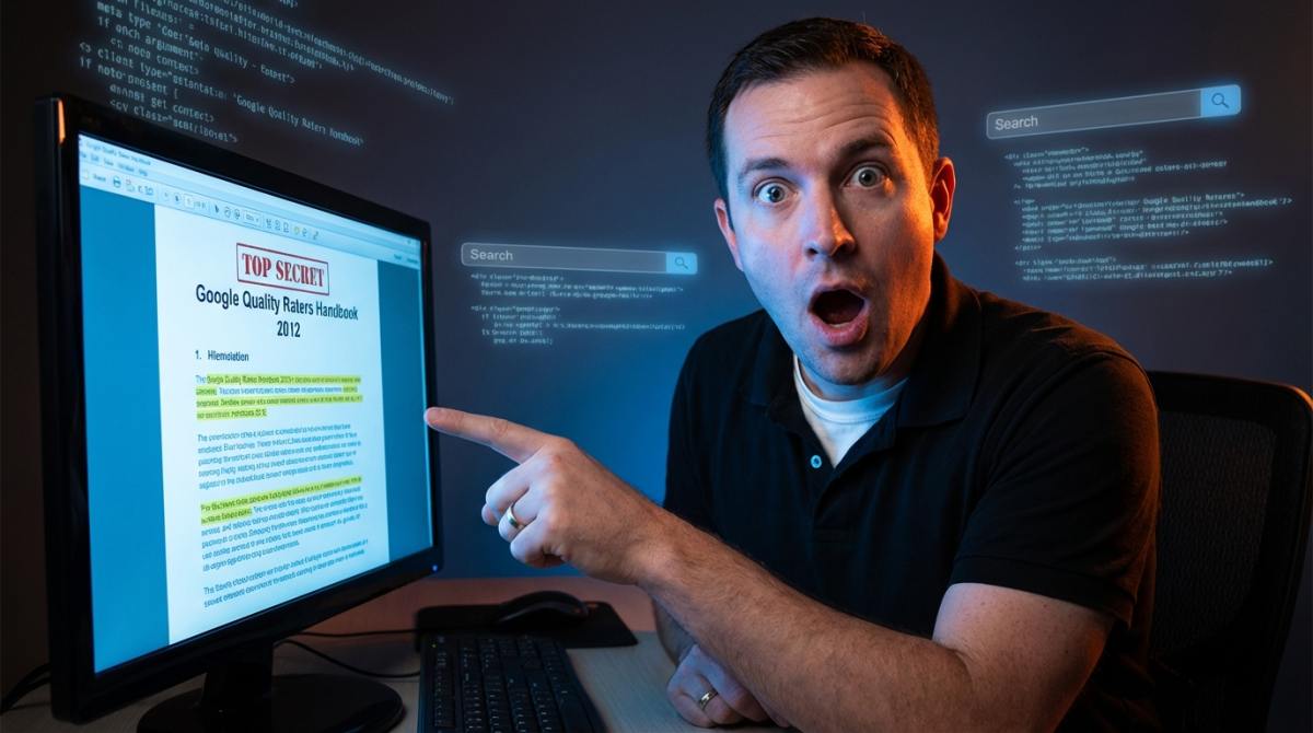 What if the Google Search Quality Rating Guidelines are written with leaks in mind?