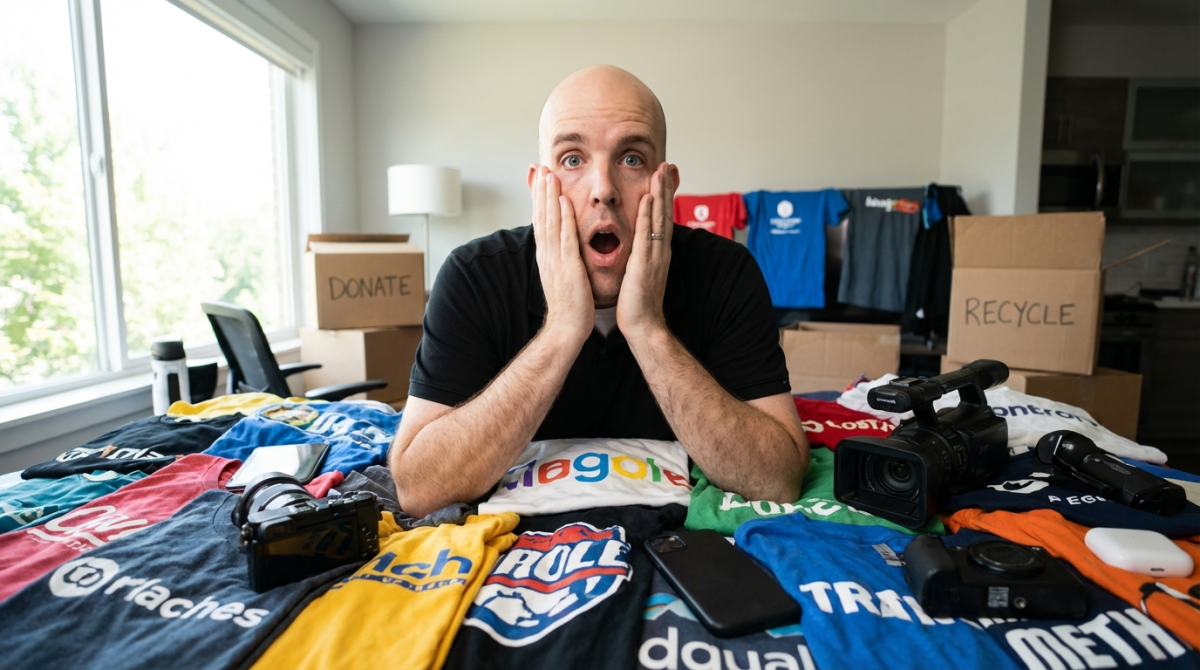 What to do with all the free shirts