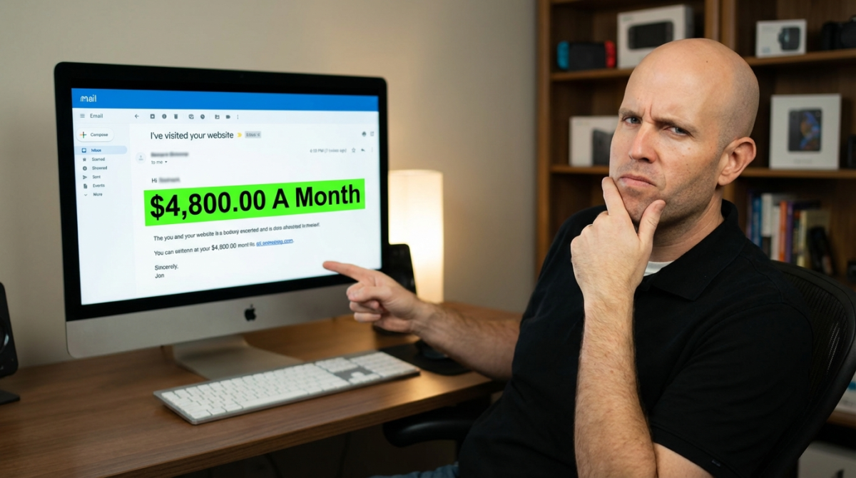 Why $4800.00 A Month ?