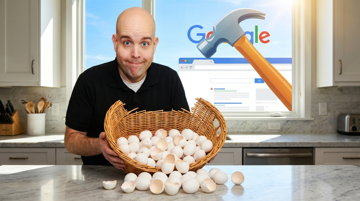 Why are all your eggs in one basket?