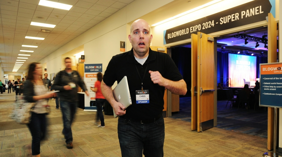 Why I Was Late For My BlogWorld Panel 2 Years Ago...