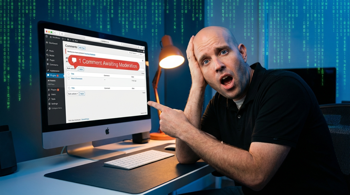 Wordpress 2.5.1 Comment Bug (awaiting moderation)