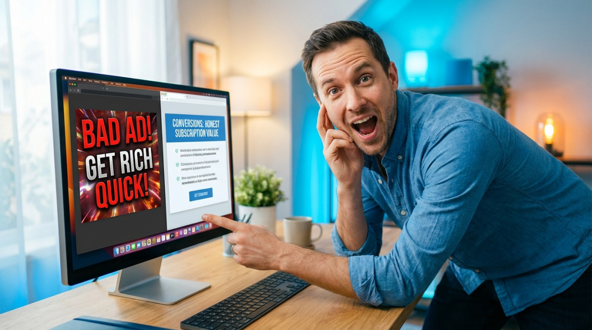 Write ads for conversions not for clicks