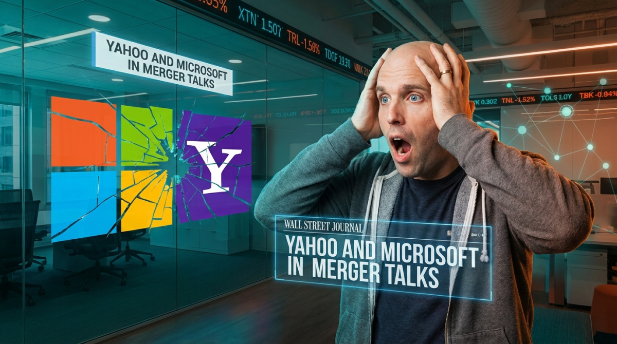 Yahoo And Microsoft In Merger Talks - Wall Street Journal Reports