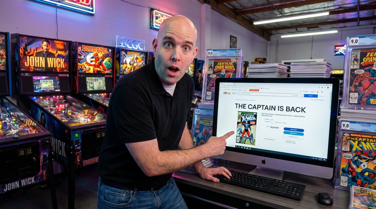 You CANT Keep The Captain Down, You Can Only Hope To Contain Him(it)