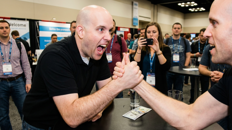 $100.00 If You Can Beat Me In Thumb Wrestling