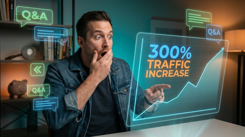 What Would You Do For 100,000 Organic Impressions and Over 6,000 Clicks Every Month?