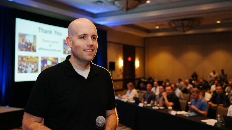 No longer speaking at events