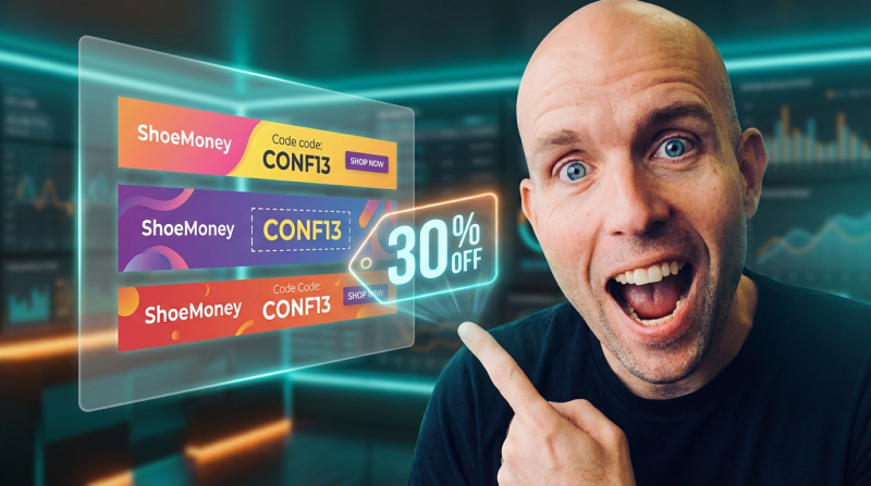 30% Off Promo Code For ShoeMoney Banner Ads